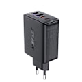 Miniatyrbild 2 av 5: Acefast A61 PD 45W GaN Laddare: 2x USB-C + 2x USB-A - Svart/ Eff