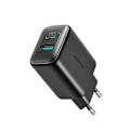 Miniatyrbild 1 av 11: Joyroom JR-TCF13 Väggladdare USB-C/USB-A 25W SFC/PPS/PD - Svart