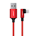 Miniatyrbild 1 av 10: Ugreen Lightning till USB-A kabel vinklad/ MFi-certifierad/ 2.4A