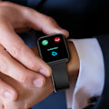 Miniatyrbild 11 av 11: Choetech WT001 Smartklocka med samtalsfunktion IP67 - svart