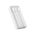 Miniatyrbild 7 av 11: Baseus Comet Series Powerbank med Display 10000mAh 22.5W - Vit +