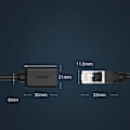 Miniatyrbild 9 av 11: Ugreen Ethernetkabel NW112 RJ45 F/UTP Cat. 6 1 Gbps 5m - svart