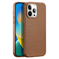 Miniatyrbild 1 av 11: Dux Ducis Grit Läderfodral för iPhone 14 Pro Max - Elegant Konst