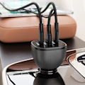 Miniatyrbild 7 av 7: Acefast Bil-laddare B14 165W med 2x USB-C och 1x USB-A - Svart