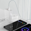 Miniatyrbild 10 av 11: Baseus 2x USB till USB Typ C Kabel för Snabbladdning/ Power Deli