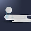 Miniatyrbild 8 av 11: Ugreen Väggmonterad Smartphonehållare för Laddning - Vit (30394)