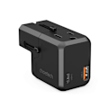 Miniatyrbild 9 av 11: Choetech PD6038 Universell Reseadapter USB-C USB-A PD 20W/ Globa