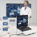 Miniatyrbild 8 av 10: Choetech multifunktionellt laptopstativ 7-i-1 PD/USB-C HDMI(4K/3