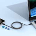 Miniatyrbillede 8 af 10: Choetech XCC-1052 100W Magnetholder USB-C Kabel - 1,2m Sort