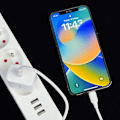 Miniatyrbild 10 av 11: Joyroom Snabbladdare JR-TCF06 20W USB-C PD med USB-C / Lightning