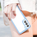 Miniatyrbild 11 av 11: Skyddande Blå Fodral för Samsung Galaxy S23+ med Flexibel Ram -
