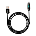 Miniatyrbild 3 av 7: Baseus Display Snabbladdningskabel USB-A/USB-C 66W 1m - Svart