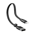 Miniatyrbild 4 av 11: Baseus Nimble USB-A till Lightning Kabel 2A 0/23m - Svart