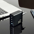 Miniatyrbild 11 av 11: Joyroom JR-TCG04EU Svart GaN Laddare 100W 3x USB-C USB-A + USB-C