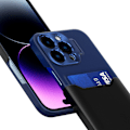 Miniatyrbild 4 av 7: Samsung Galaxy S23 Ultra Blå Plånboksfodral i Läder med Stativ o