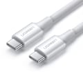 Miniatyrbild 1 av 11: Ugreen USB-C till USB-C Kabel/ 1 meter/ Vit (US300)