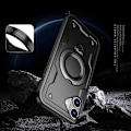 Miniatyrbillede 5 af 6: Hybrid Armor Trendy Etui med MagSafe til iPhone 16 - Sort