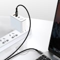 Miniatyrbild 10 av 11: Baseus USB-C till USB-C Kabel 2m 100W 5A PD QC – Svart
