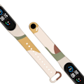 Miniatyrbild 3 av 5: Silikonarmband i Kamouflage för Xiaomi Mi Band 6/5 – Design 7