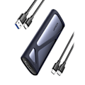 Miniatyrbild 1 av 8: Ugreen CM400 90264 Grå M.2 SSD-fodral med USB-C 3.2-port