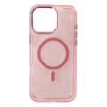 Glitter Skal med MagSafe för iPhone 16 Pro Max - Rosa med Glitte