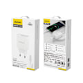 Miniatyrbild 3 av 9: Dudao A4EU USB-A Nätladdare 2.1A - Vit + USB-A till Micro USB-Ka