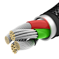 Miniatyrbild 6 av 11: Basus Tungsten 3-i-1 USB-kabel - Typ C / Lightning / micro USB/