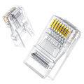 Miniatyrbild 6 av 8: Ugreen RJ45 8P8C Cat 6 Kontakt 10-pack Transparent (50961)