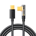 Joyroom 100W Gaming-kabel S-CC100A6 USB-C (vinklad) / USB-C (rak