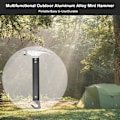 Pikkukuva 2 / 4: Retkivasara, telttavasara, kannettava alumiininen miniulkotyökalu, telttavasara telttatappiin, multi , tarvikkeet