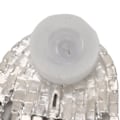 Miniatyrbild 5 av 5: 2st Kvinna Rhinestone Tofs Dangle Örhängen Sparkle Färgglada Böjda Bling Dangle Örhängen för Girl Lady Silver