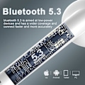 Pikkukuva 2 / 5: Langattomat kuulokkeet, Bluetooth 5.3 melua vaimentavat nappikuulokkeet, Bluetooth kuulokkeet 3D HiFi Stereo Bass, IPX7 vedenpitävä urheilukosketusohjain USB-C Fastilla