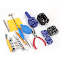 Miniatyrbild 2 av 5: 23st Bärbar Back Case Opener Link Remover Spring Bar Pin Set Watch Reparationsverktygssats