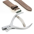 Miniatyrbild 4 av 5: Läder Hålslag Bärbart Läder Klockband Plagg Provpapper U Typ Punch Incision Tång