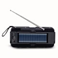 Miniatyrbild 2 av 5: Emergency Solar Radio, självdriven vevradio med LED-ficklampa, AM FM WB väderradio med 2000mAh uppladdningsbart batteri för Smart Phone Emergenc