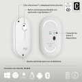 Miniatyrbild 5 av 5: Logitech Pebble Mouse M350s, snygg trådlös Bluetooth -mus, lätt, lätt att byta, kompatibel med Windows, macOS, iPadOS, Android, ChromeO