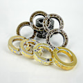 Miniatyrbild 3 av 5: Hexagon Retro Magic Ring Personlig 4-fingerring Multifunktionell utomhus, kostym, hane