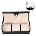 Miniatyrbild 1 av 5: Watch Box Organizer, Herr Watch Case, 3 Watch Display Storageblack
