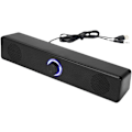 Miniatyrbild 1 av 5: Datorhögtalare Bar Högtalare Högtalare Monitor Dator Laptop Skrivbordshögtalare För Skrivbord Trådbundna Högtalare Plug In USB LED Dubbla Högtalare HiFi