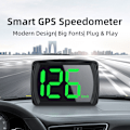 Miniatyrbillede 5 af 5: 2024 Nyt Speedometer HUD GPS Digital Speedometer MPH Speedometer Bil Truck Heads Up Display