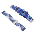 Miniatyrbild 3 av 5: Andas vävd nylon watch Mjukt fashionabelt, justerbart klockbandset i tyg Set för Fitbit Versa