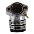 Miniatyrbild 1 av 4: Motorförgasare Aluminiumlegering Vinklad Adapter Inlopp Inlopp Kolhydratgrenrör för Gy6 150cc Scooter