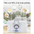 Miniatyrbild 5 av 5: En set med 12 tillbehör för dammsugarpåsar för Ecovacs Deebot X1 Omni X1 E Omni T20 Omni T20E Omni dammsugare, används för Deebots 3,2L stora kapacitet