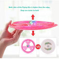 Miniatyrbild 5 av 5: Träningsleksaker för frisbeehund med blinkande LED-lampor, lysa upp husdjursskivor för ultimat nattlek, rosa