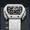 Miniatyrbild 2 av 5: 2023 Skeleton Mechanical Watch för män, vuxen, FW R3