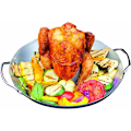 Miniatyrbillede 2 af 5: Culinary Modular 2000014576 Fjerkræ Bagefad Grå/Sort 32 x 31 x 8 cm -