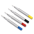 Miniatyrbild 3 av 5: 4 STK Legering Justerbar watch Band Rem Link Pin Remover Set