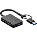 Miniatyrbillede 3 af 5: USB C USB 3.0 Kortlæser - USB til MS USB 3.0 Adapter - Kamera Viewer til Telefon/Laptop/PC