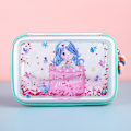 Miniatyrbild 4 av 5: Fantasy Case Mermaid Blue Model, Cirka 4 x 14,5 x 22,5 cm, Flerfärgad, One Size