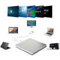 Miniatyrbillede 5 af 5: Eksternt DVD-drev Usb C-stik Eksternt CD-drev Afspiller brænder til bærbar / mac / macbook Pro / air / windows